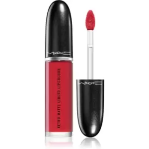 MAC Cosmetics Retro Matte Liquid Lipcolour Liquid Matte Lipstick Shade Ruby Phew! 5 ml