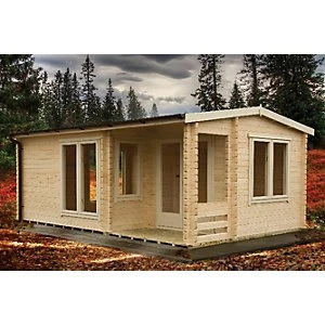 Shire New Forest Log Cabin 12 x 20 ft