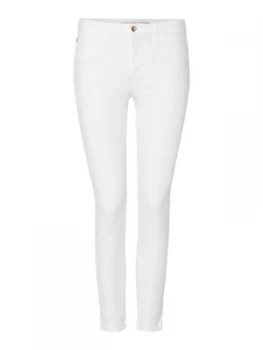 Joes Jeans The Icon Mid Rise Crop Jean White