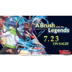 CardFight Vanguard OverDress TCG: A Brush with the Legends Booster Box (16 Packs)