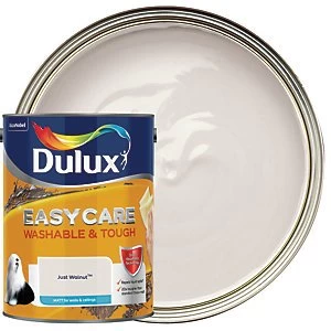 Dulux Easycare Washable & Tough Just Walnut Matt Emulsion Paint 5L