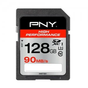 PNY High Performance memory card 128GB SDXC Class 10 UHS-I