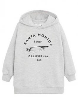 Mango Boys Santa Monica Hooded Top - Grey
