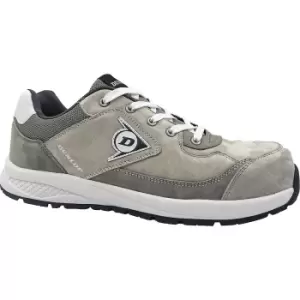 DUNLOP FLYING LUKA S3 safety lace-up shoes, grey, 1 pair, size 43