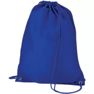 Gymsac Shoulder Carry Bag - 7 Litres (Pack of 2) (One Size) (Bright Royal) - Quadra