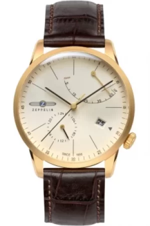 Mens Zeppelin Flatline Automatic Watch 7368-5