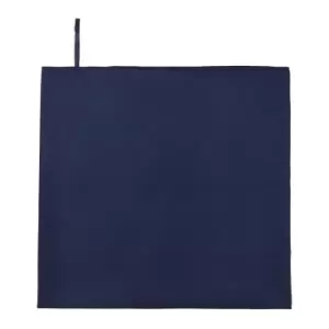 SOLS Atoll 100 Microfibre Bath Sheet (One Size) (French Navy)