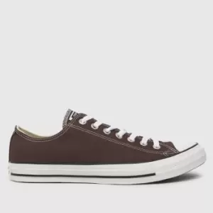 Converse All Star Ox Trainers In Brown