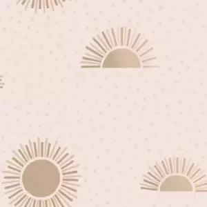 Holden Sunbeam Pink Childrens Wallpaper - wilko