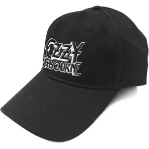 Ozzy Osbourne - Logo Mens Baseball Cap - Black