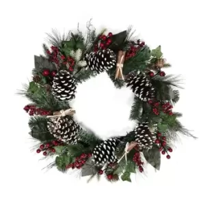 The Spirit Of Christmas Luxury Wreath 31 - None