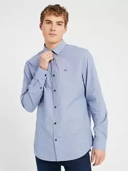 Armani Exchange Long Sleeve Shirt - Light Blue, Size S, Men