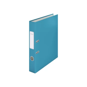 180 Cosy Lever Arch File Soft Touch A4, 50MM Width, Calm Blue - Outer Carton of 6