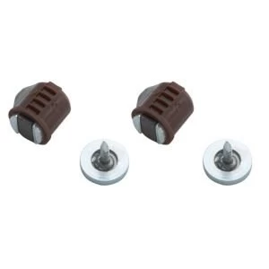 BQ Brown Magnetic Catch Pack of 2