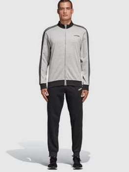 adidas Co Relax Tracksuit - Medium Grey Heather, Size L, Men