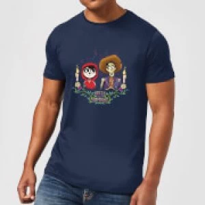 Coco Miguel And Hector Mens T-Shirt - Navy - L