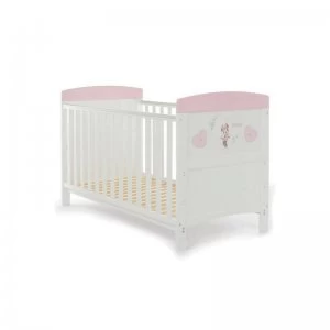 Obaby Minnie Mouse Hearts Cot Bed