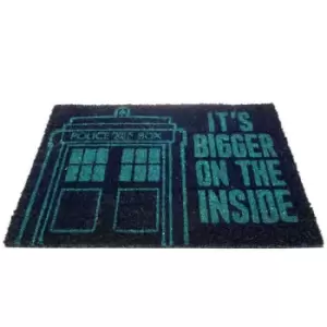 Doctor Who Tardis Doormat (One Size) (Blue) - Blue