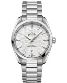 Omega Seamaster Aqua Terra 150m Master Co-Axial Chronometer 38 MM Silver Dial Stainless Steel Mens Watch 220.10.38.20.02.003 220.10.38.20.02.003