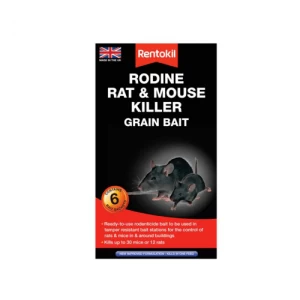 Rentokil Rodine Rat & Mouse Killer Grain Bait - 6 Sachet