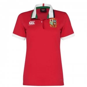 Canterbury British and Irish Lions Classic Shirt 2021 Ladies - TANGO RED