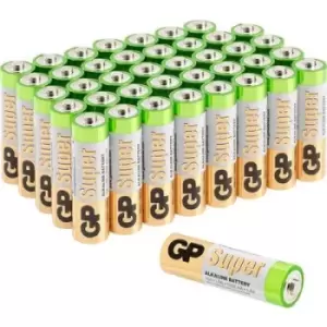 GP Batteries Super AA battery Alkali-manganese 1.5 V 40 pc(s)