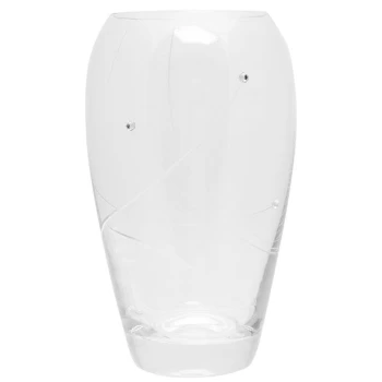 Hotel Collection Anglina Barrel Vase - Clear