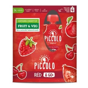 Piccolo Organic Red & Go Smoothie Multipack 6m+