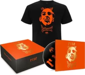 Hollywood Vampires Rise - Deluxe Edition + T-Shirt - Sealed 2019 UK cd album box set 0213536EMU