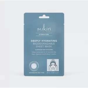 Sukin Hydration Deeply Hydrating Sheet Mask Sachet 25ml