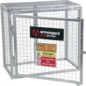 Armorgard Tuffcage Collapsible Secure Gas Cylinder Storage Cage 1300mm 1240mm 1800mm