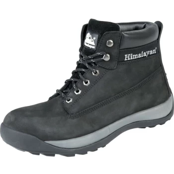 5140 Iconic Nubuck Black Safety Boots - Size 7 - Himalayan