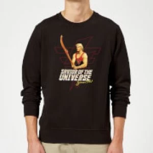 Flash Gordon Savior Of The Universe Since 1980 Sweatshirt - Black - 5XL