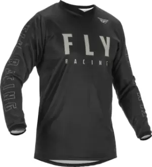 FLY Racing F-16 Jersey Black Grey XL