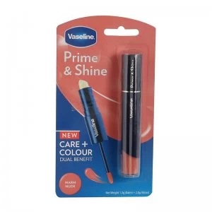 Vaseline Prime & Shine Nude 2-in-1 Lip Balm and Coloured Glo