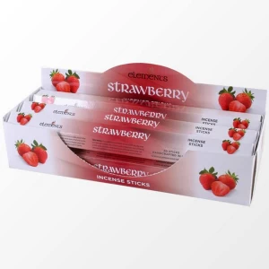 6 Packs of Elements Strawberry Incense Sticks