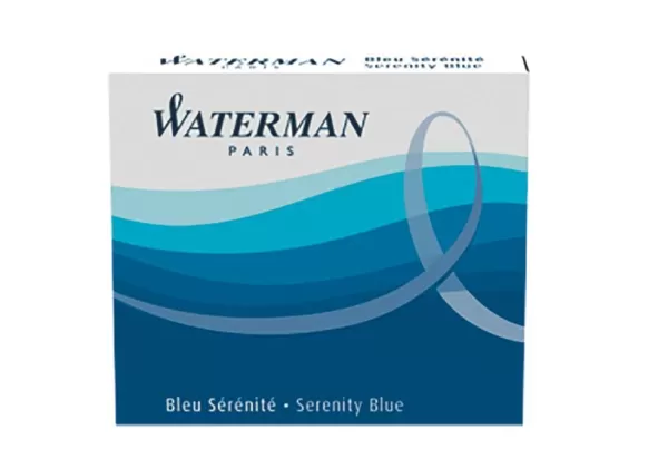 Waterman Serenity Blue Short Cartridges