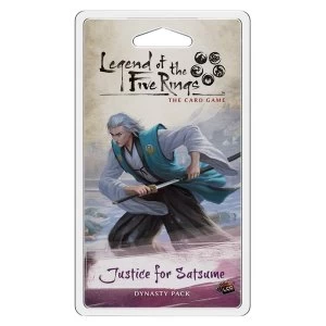 Legend Of The Five Rings LCG Justice for Satsume Dynasty Pack