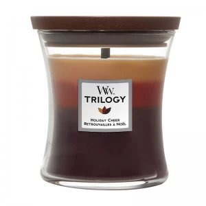 WoodWick Triology Holiday Cheer Medium Candle 275g