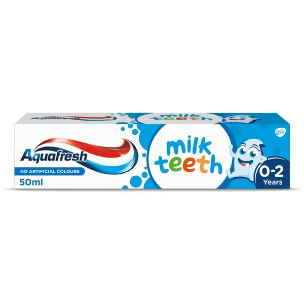 Aquafresh Milk Teeth 0-2 Years Toothpaste 50ml