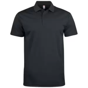 Clique Unisex Adult Basic Active Polo Shirt (XS) (Black)