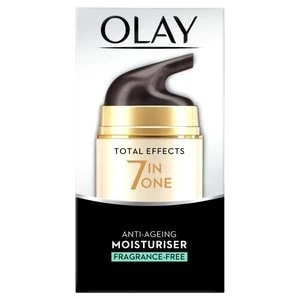 Olay Total Effects 7in1 Fragrance Free Moisturiser 50ml