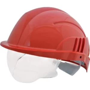 S10PLUSRA Vision Plus Red Helmet