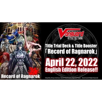 CardFight Vanguard OverDress TCG - Record of Ragnarok Booster Box (16 Packs)