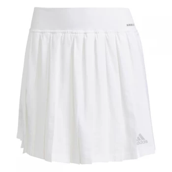 adidas Club Tennis Skirt Ladies - White/Grey