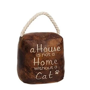 HESTIA? Door Stop - A House Is Not A Home Without A Cat