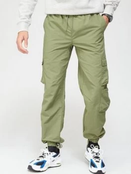 Russell Athletic Cargo Pants - Khaki, Size L, Men