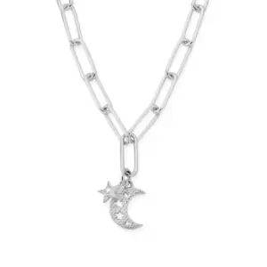 ChloBo Silver Link Chain Hope & Guidance Necklace