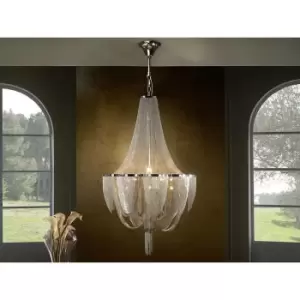 Schuller Minerva - 12 Light Dimmable Grand Chandelier with Remote Control Chrome, G9