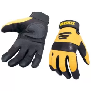DEWALT DPG21L Synthetic Padded Leather Palm Gloves